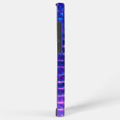 Holographic Purple Prism Texture Samsung Galaxyケース (右側面)