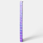 Holographic Purple Prism Texture Samsung Galaxyケース (左側面)