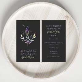 Holographic Spiritual Crystals Mystic Black 名刺