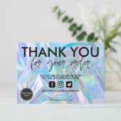 Holographic Thank you Media Insert (スタンド正面)