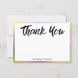 Holographic Thank you Message Media Insert