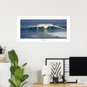 Holohi'a Peahi . surf photo poster . see descrip. ポスター (ホームオフィス)