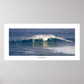 Holohi'a Peahi . surf photo poster . see descrip. ポスター (正面)