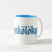 Hölökynkölökyn!1 ツートーンマグカップ (正面右)