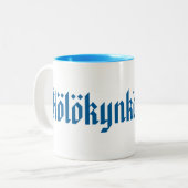 Hölökynkölökyn!1 ツートーンマグカップ (正面左)