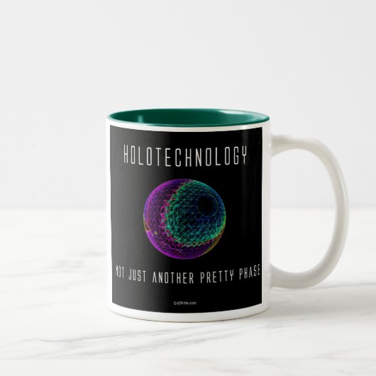 Holotechnology。 ちょうど別のかわいらしい段階。 2 ツートーンマグカップ (右)