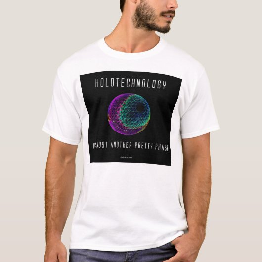 Holotechnology。 ちょうど別のかわいらしい段階。 2 tシャツ (正面)