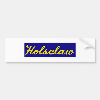 Holsclawのフェンダーのステッカー バンパーステッカー
