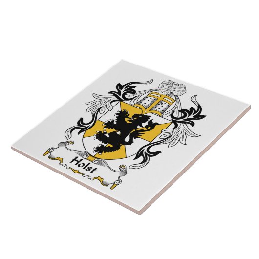 Holstの家紋 タイル (側面)