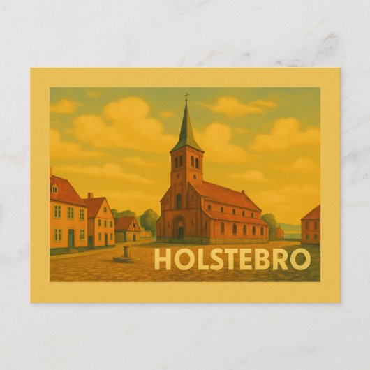 Holstebro Denmark Giacometti ポストカード (正面)