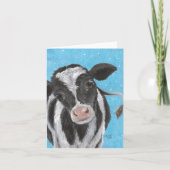 Holstein Calf Folded Card 案内状 (正面)