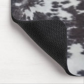 Holstein Cow Faux Leather Natural Hide マウスパッド (コーナー)