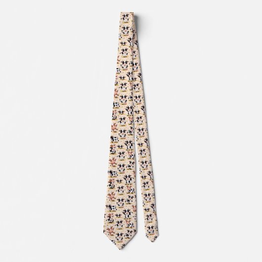 Holstein Cow Tie ネクタイ (正面)