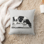 Holstein Dairy Cow クッション (ブランケット)