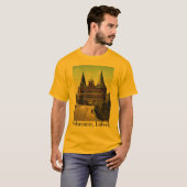 "Holstentor、Lübeck Tシャツ (正面フル)
