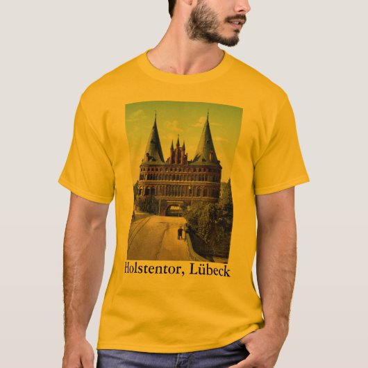 "Holstentor、Lübeck Tシャツ (正面)