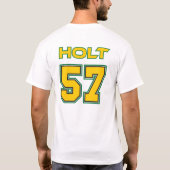 Holt 57 -毒液プレーヤーのTシャツ Tシャツ (裏面)