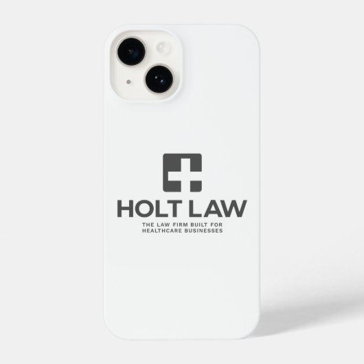 Holt Law Phone Case (Gray) iPhoneケース (裏面)