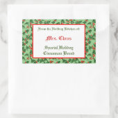 HolyとBeres Sageの編集可能ベーキングステッカー 長方形シール (バッグ)