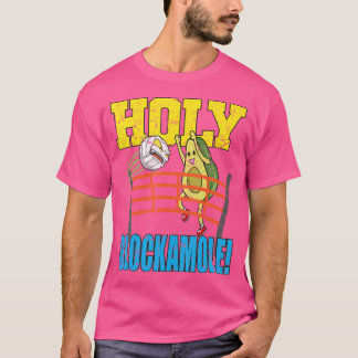 Holy Blockamole Funny Cute Volleyball Block Avocad Tシャツ