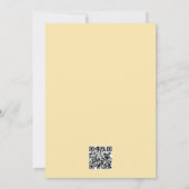 Holy Cannoli Bow Baby Shower  招待状 (裏面)