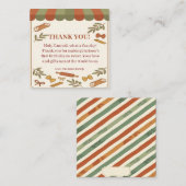 Holy Cannoli! First Birthday  エンクロージャーカード (正面/裏面)