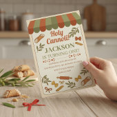 Holy Cannoli! First Birthday 招待状