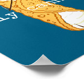 Holy Cannoli Funny Quote Italian American Gift Sic ポスター (角)