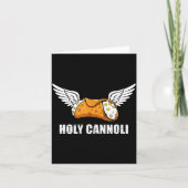 Holy Cannoli Tri-blend Funny Quote  カード (正面)