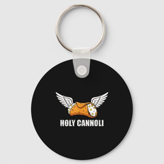 Holy Cannoli Tri-blend Funny Quote キーホルダー (正面)