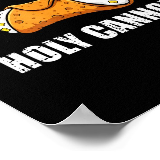 Holy Cannoli Tri-blend Funny Quote  ポスター (角)