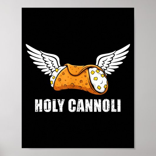 Holy Cannoli Tri-blend Funny Quote  ポスター (正面)