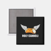 Holy Cannoli Tri-blend Funny Quote  マグネット (正面/裏面)
