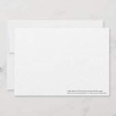 Holy Card | Saint Alcuin with Charlemagne 招待状 (裏面)