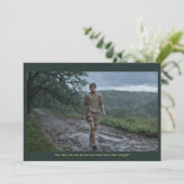 Holy Card | Saint Wenceslaus Walking in the Rain 招待状 (スタンド正面)