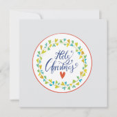 holy christmas card カード (正面)