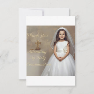 Holy Communion Thank you card  サンキューカード