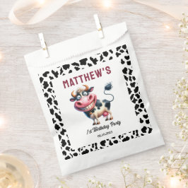Holy Cow! 1st Birthday | Animal First Birthday  フェイバーバッグ