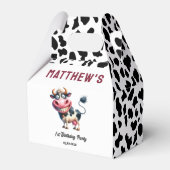 Holy Cow! 1st Birthday | Animal First Birthday  フェイバーボックス (正面サイド)