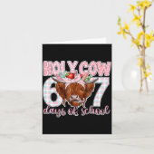 Holy Cow 67 Days Of School Teacher Six Seven Meme  カード (黄色い花)
