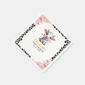 Holy Cow , Adorable Cow Baby shower スタンダードカクテルナプキン (角)