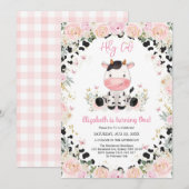 Holy Cow Birthday Invitation 招待状 (正面/裏面)