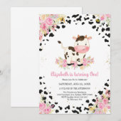 Holy Cow Birthday Invitation 招待状 (正面/裏面)