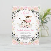 Holy Cow Birthday Invitation 招待状 (スタンド正面)