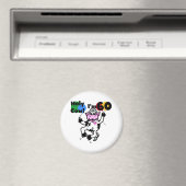 Holy Cow I'm 60 T-shirts and Gives マグネット (インサイチュ (食洗機))