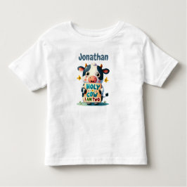 Holy Cow, I'm Two! トドラーTシャツ
