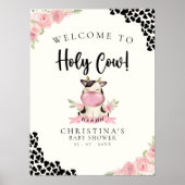 Holy Cow It's a Girl Cute Cow  ポスター (正面)
