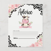 Holy Cow It's a Girl Cute Cow Baby shower (正面)