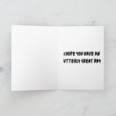 Holy Cow! It's Your Birthday Card カード (内部)