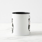  Holy Cow Zen Mug – Cute Moo with Halo マグカップ (中央)